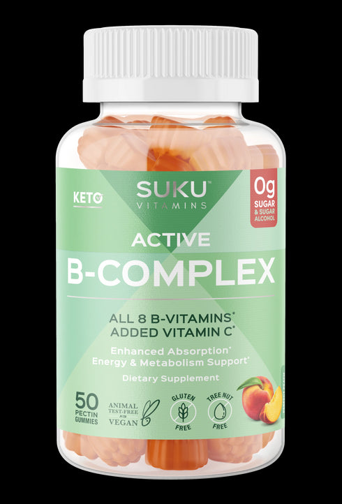 image of SUKU Active B-Complex 50 Gummies